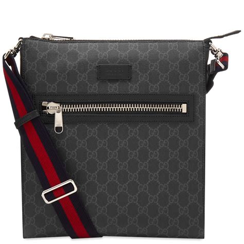 gg supreme messenger bag gucci|messenger bag with interlocking g.